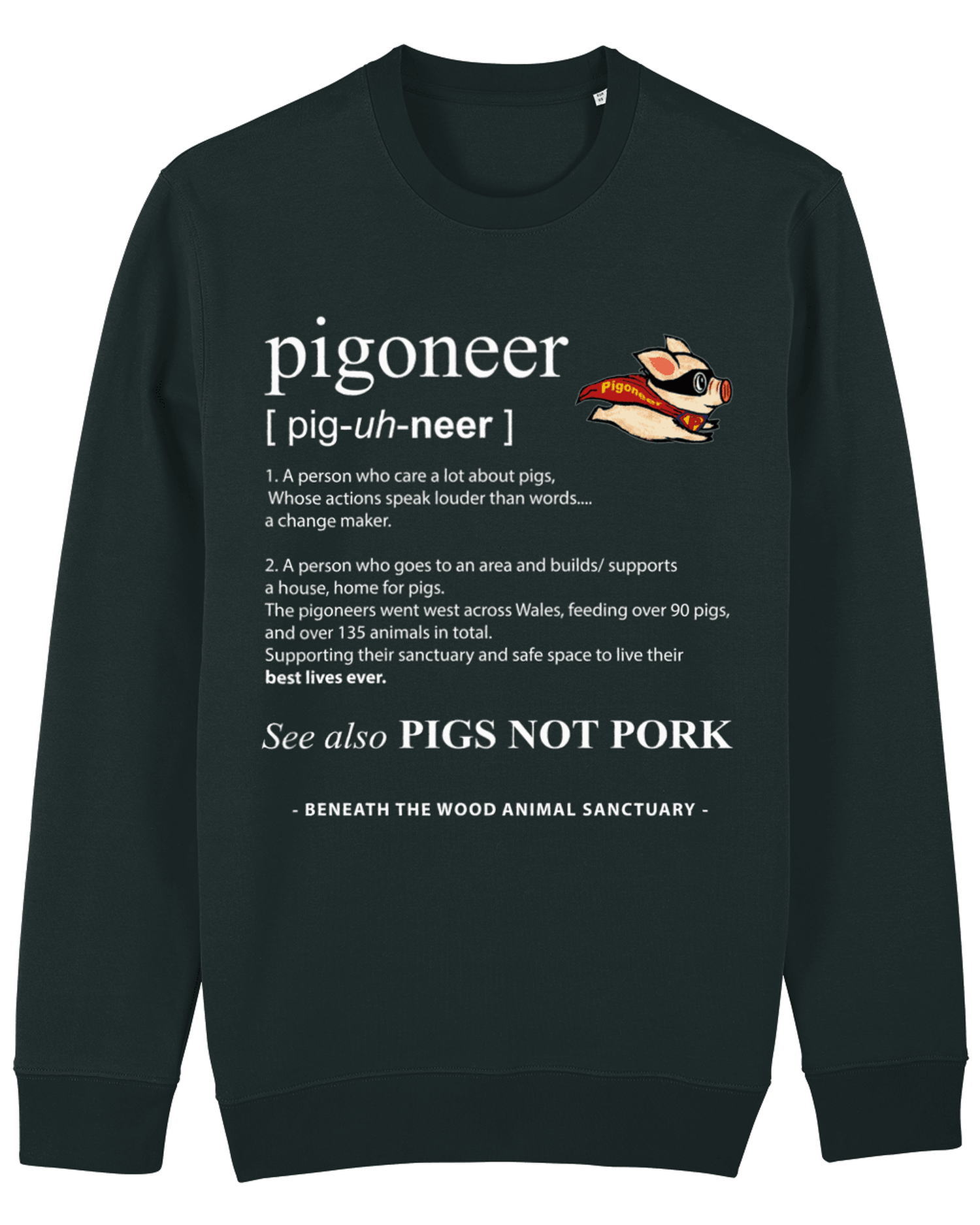 "Pigoneer" Unisex Sweatshirt -Available in 3 colours