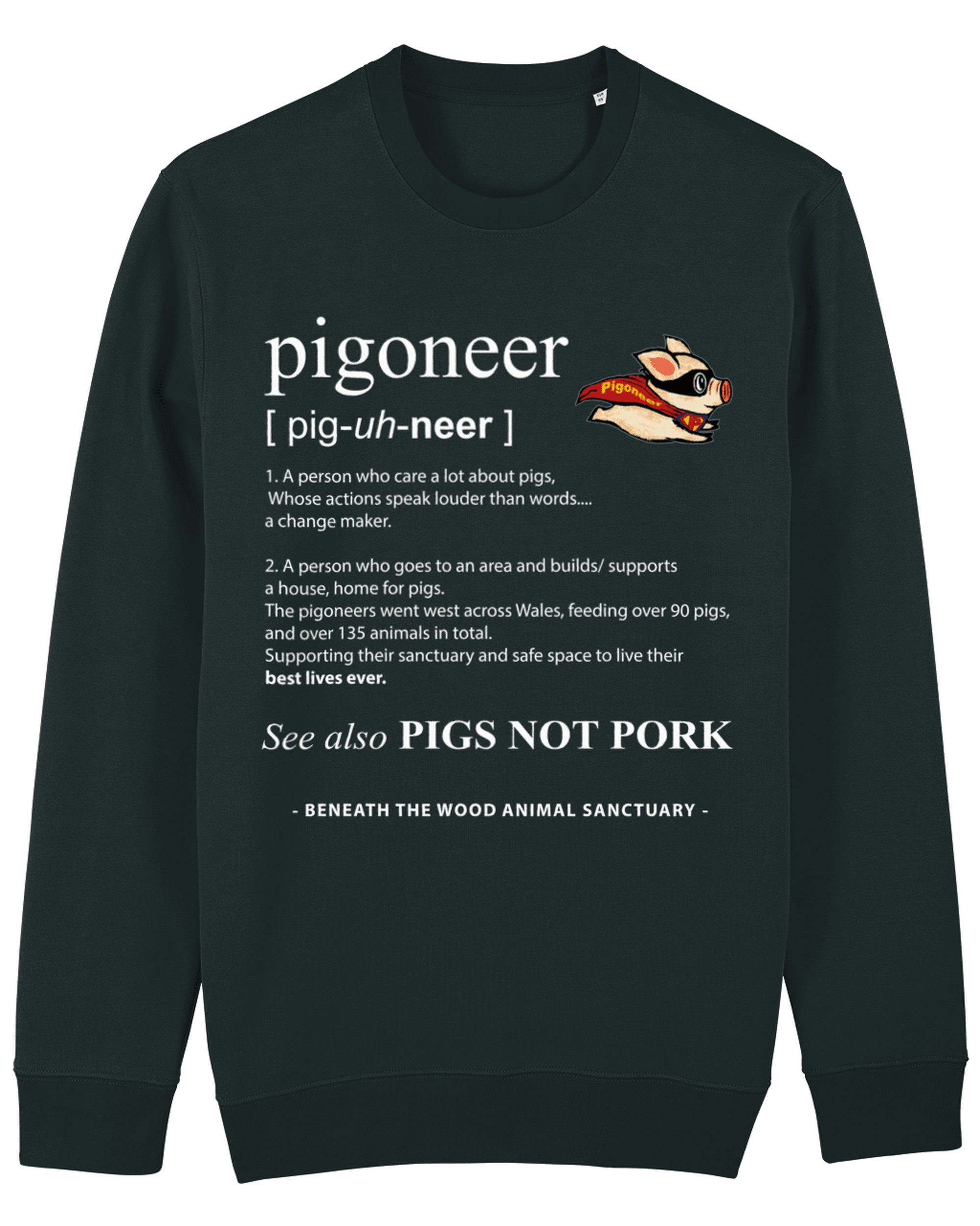 "Pigoneer" Unisex Sweatshirt -Available in 3 colours