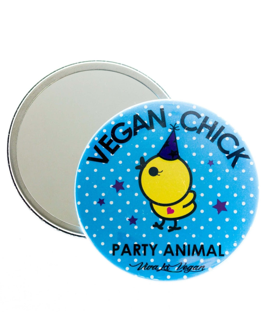 Pocket Mirror : Vegan Chick