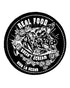 Printed Patch Round - Real Food Doesn&