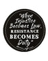 Printed Patch Round - Resistance Becomes Duty
