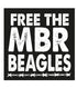 Free The MBR Beagles Printed Patch