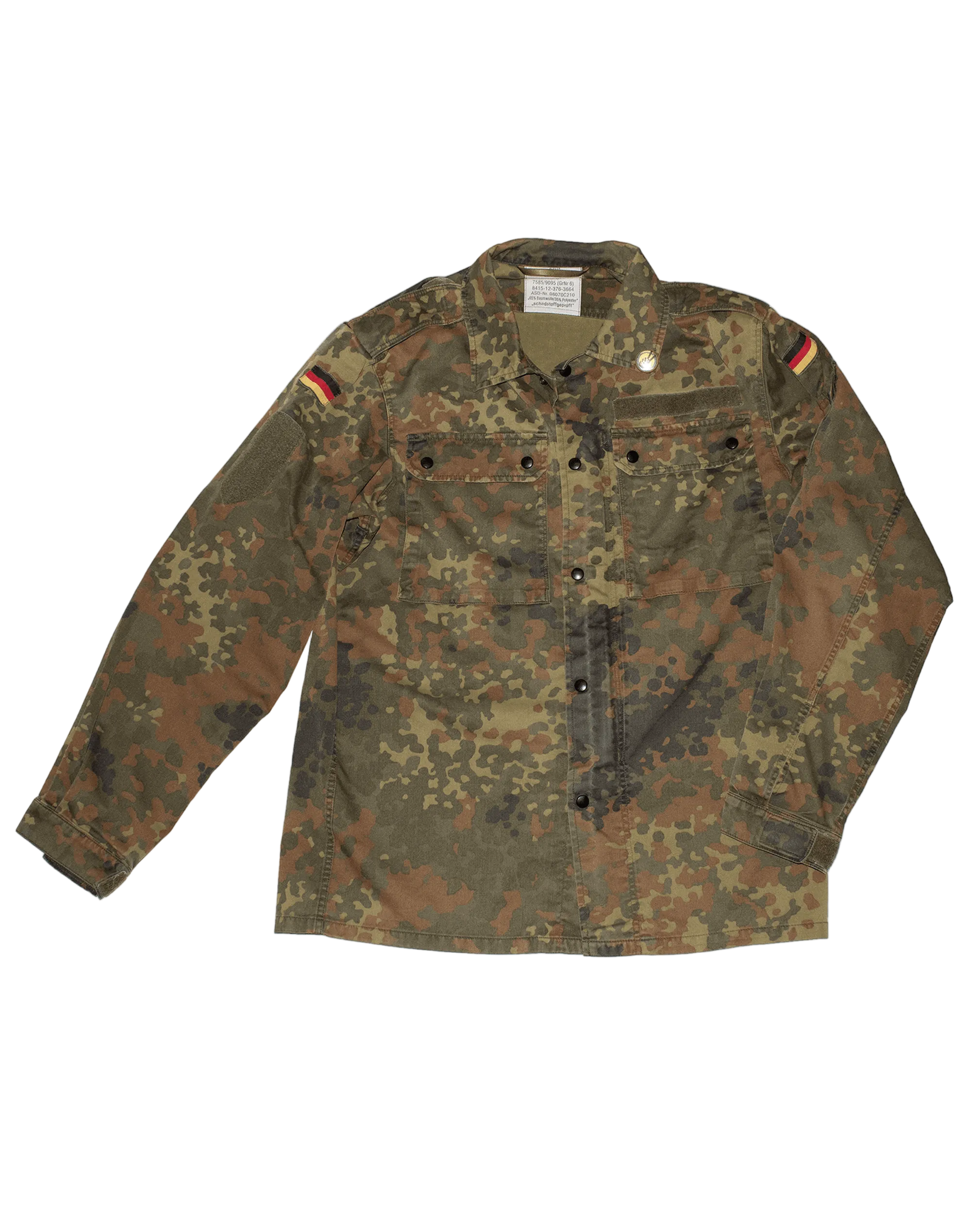 REWORKED VLVV: Army Surplus Camo : Vegan Army (unisex) Gold