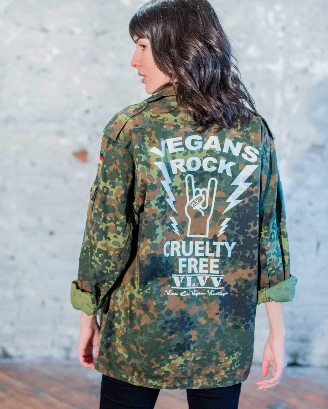 Reworked army surplus jacket