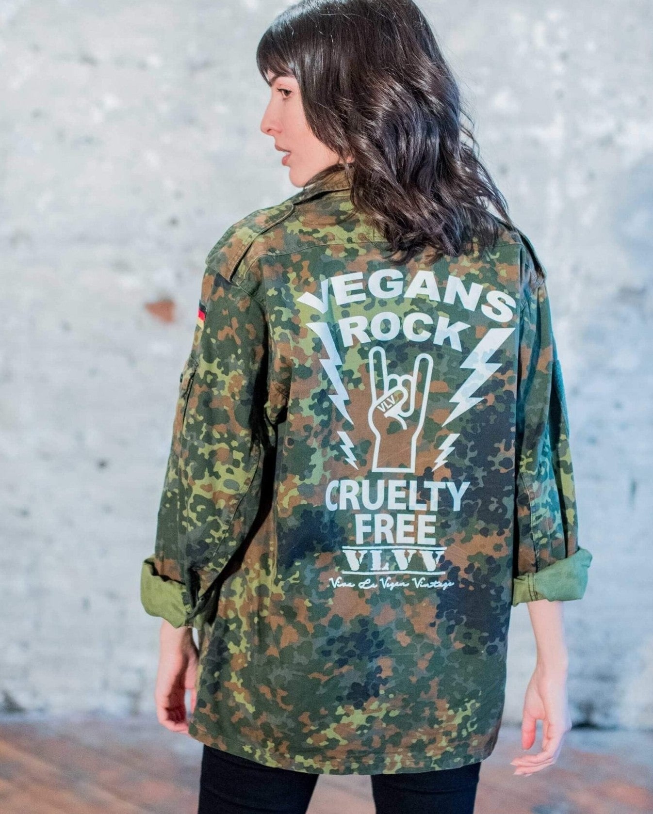 Reworked army surplus jacket