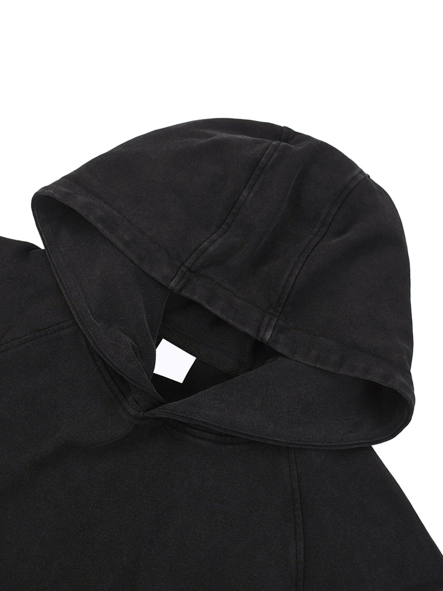 Snow Washed Sleeveless Hoodie