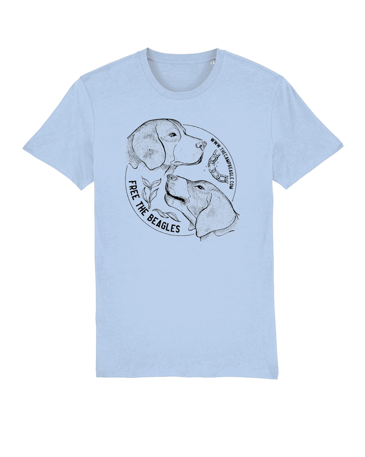 UNISEX CAMP BEAGLE T-SHIRT DESIGN COMPETITION WINNER – NEW COLOURS AVAILABLE
