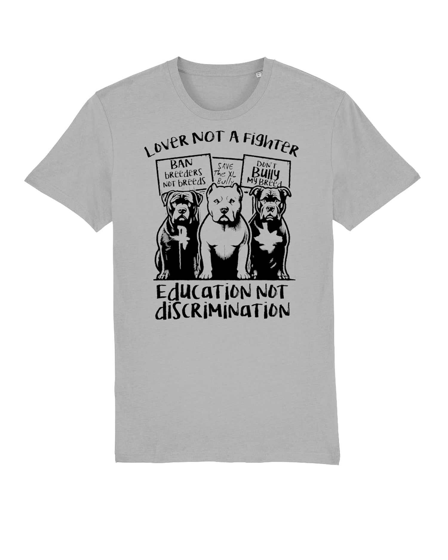 Unisex Tshirt: Bullies -Education not discrimination