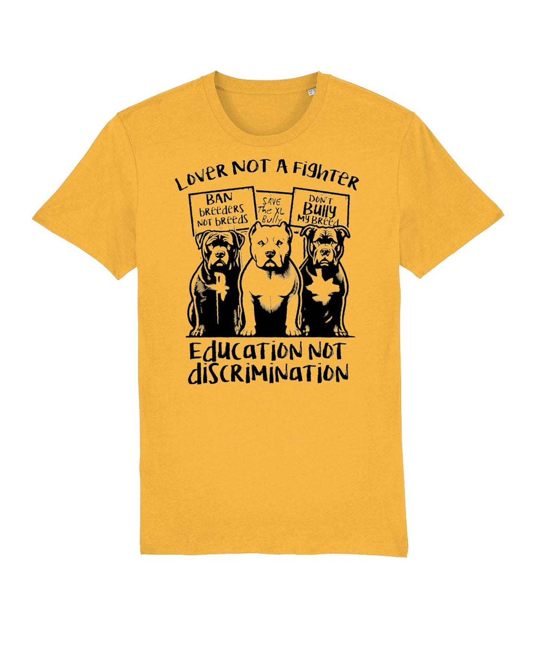Unisex Tshirt: Bullies -Education not discrimination