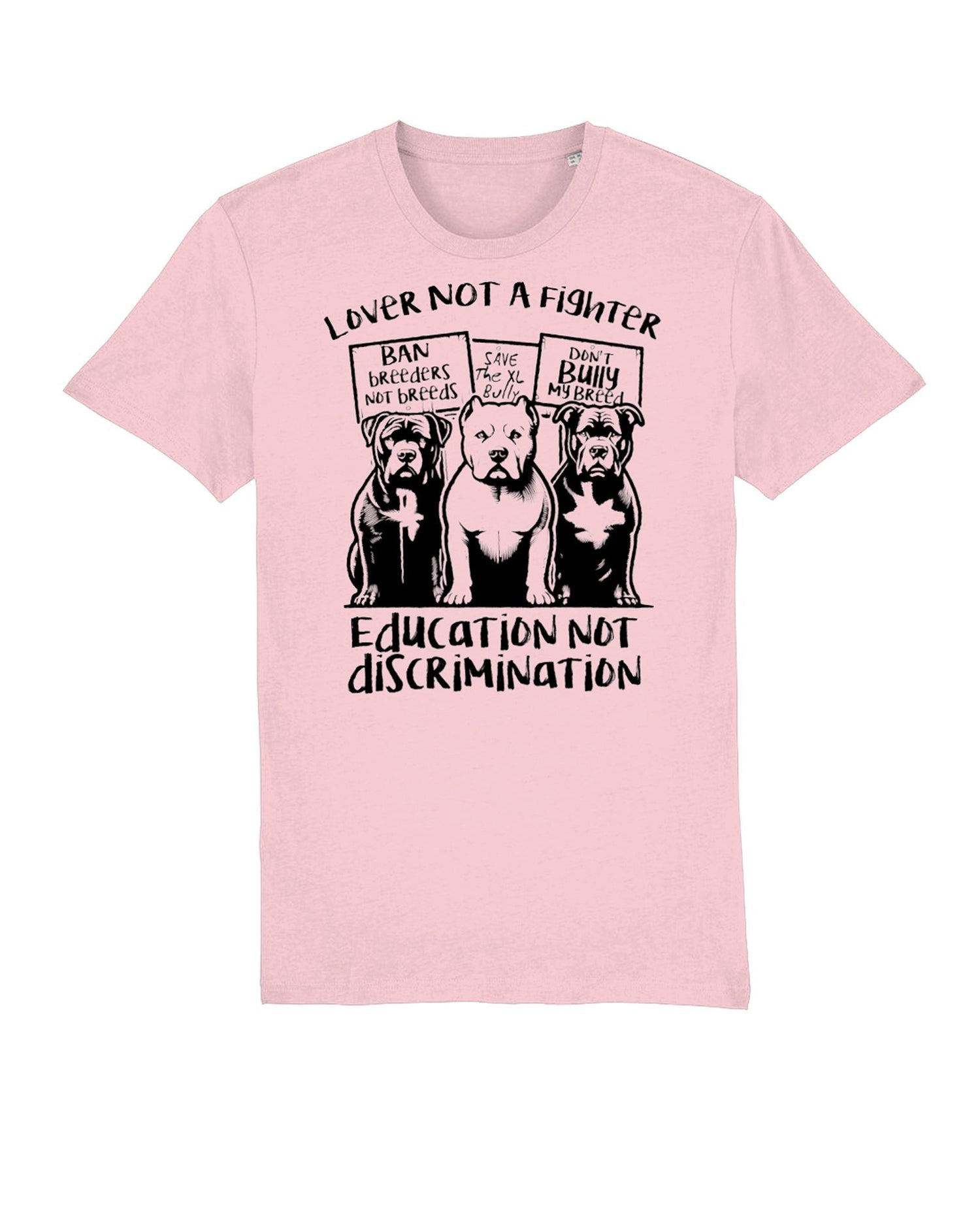 Unisex Tshirt: Bullies -Education not discrimination