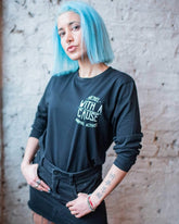 rebel with a cause longsleeve t shirt black