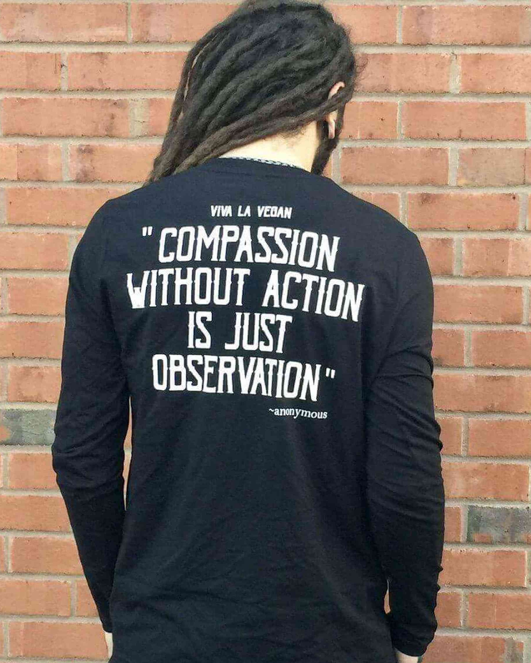 Unisex Tshirt : Rebel With A Cause LONG SLEEVE