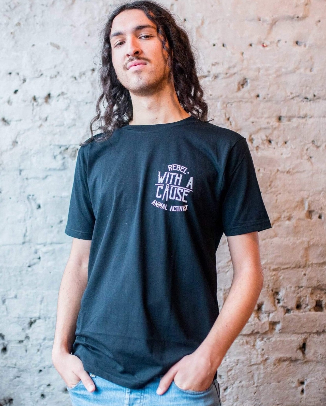 rebel with a cause t shirt
