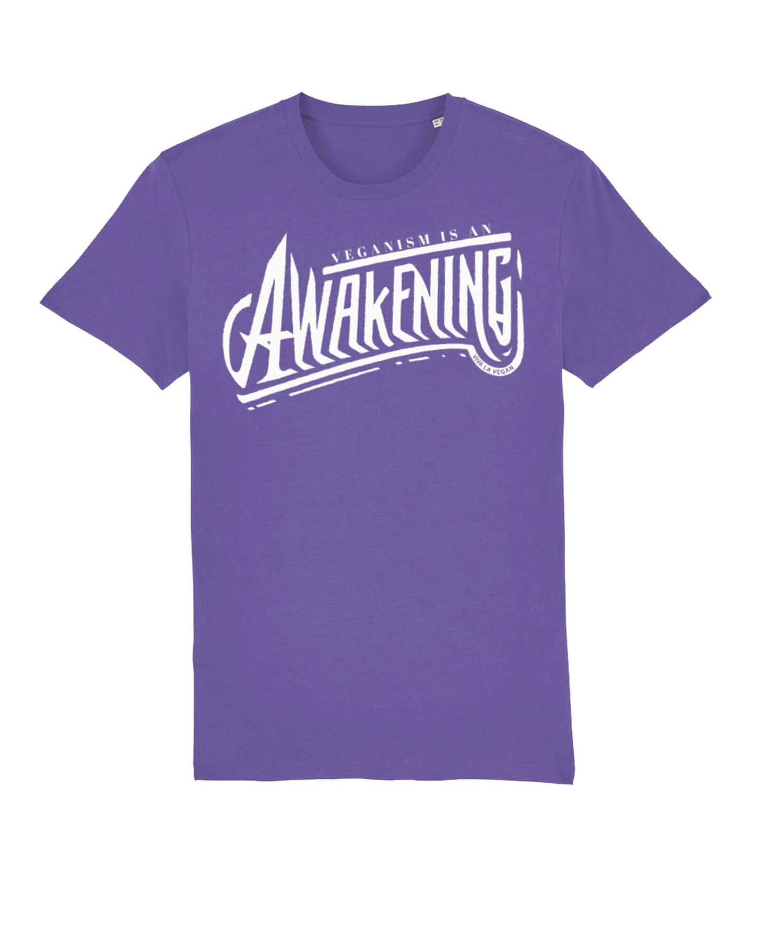 Unisex Tshirt : Veganism is an Awakening (10 fresh colours)