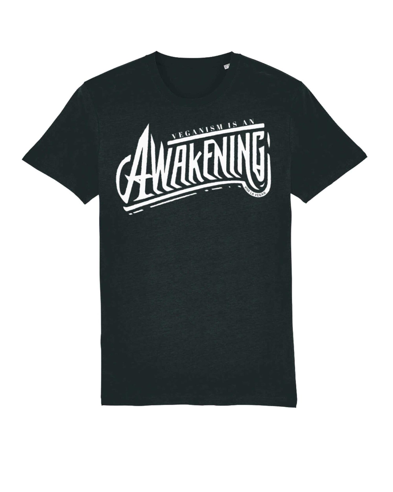 Unisex Tshirt : Veganism is an Awakening (10 fresh colours)