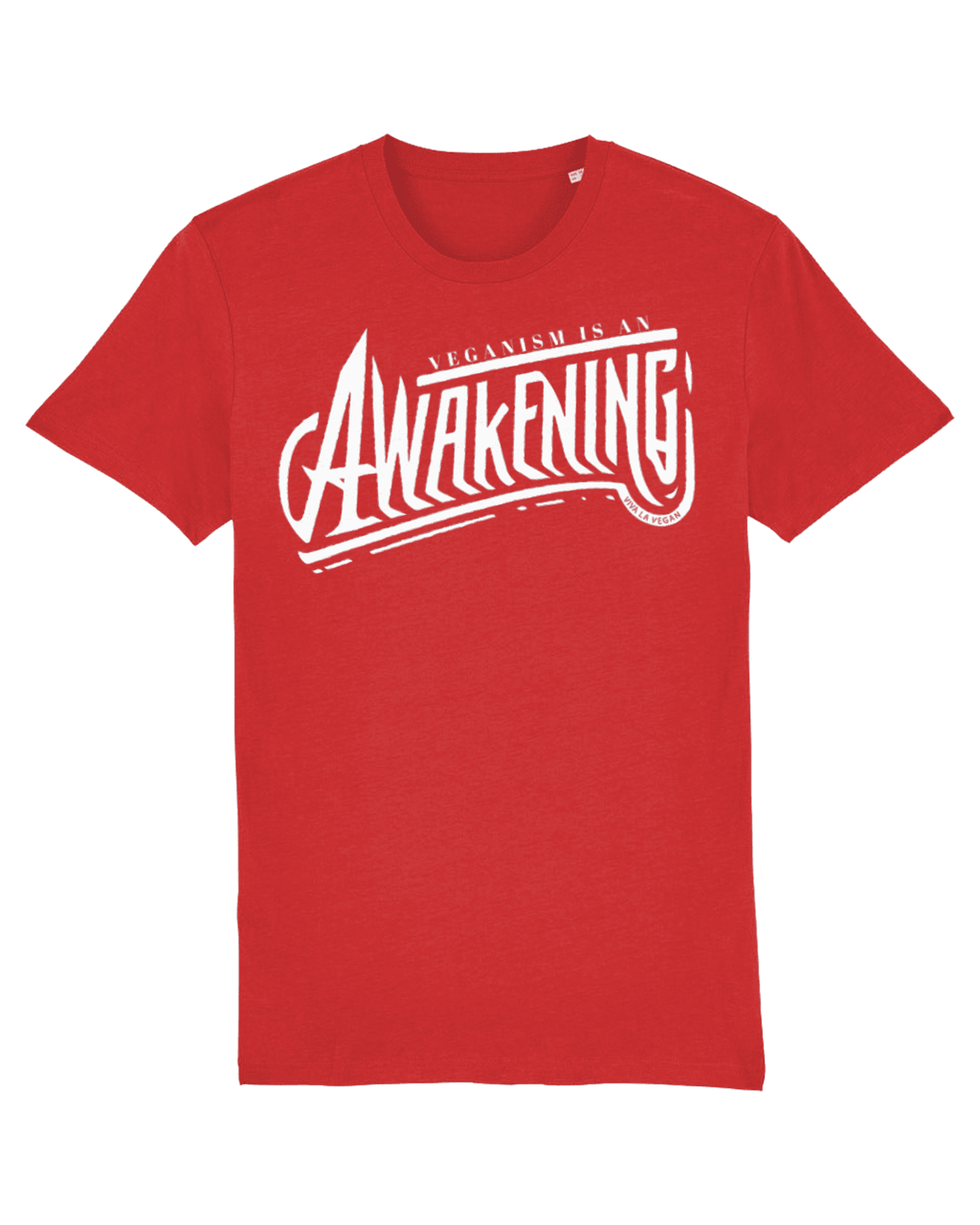 Unisex Tshirt : Veganism is an Awakening (10 fresh colours)