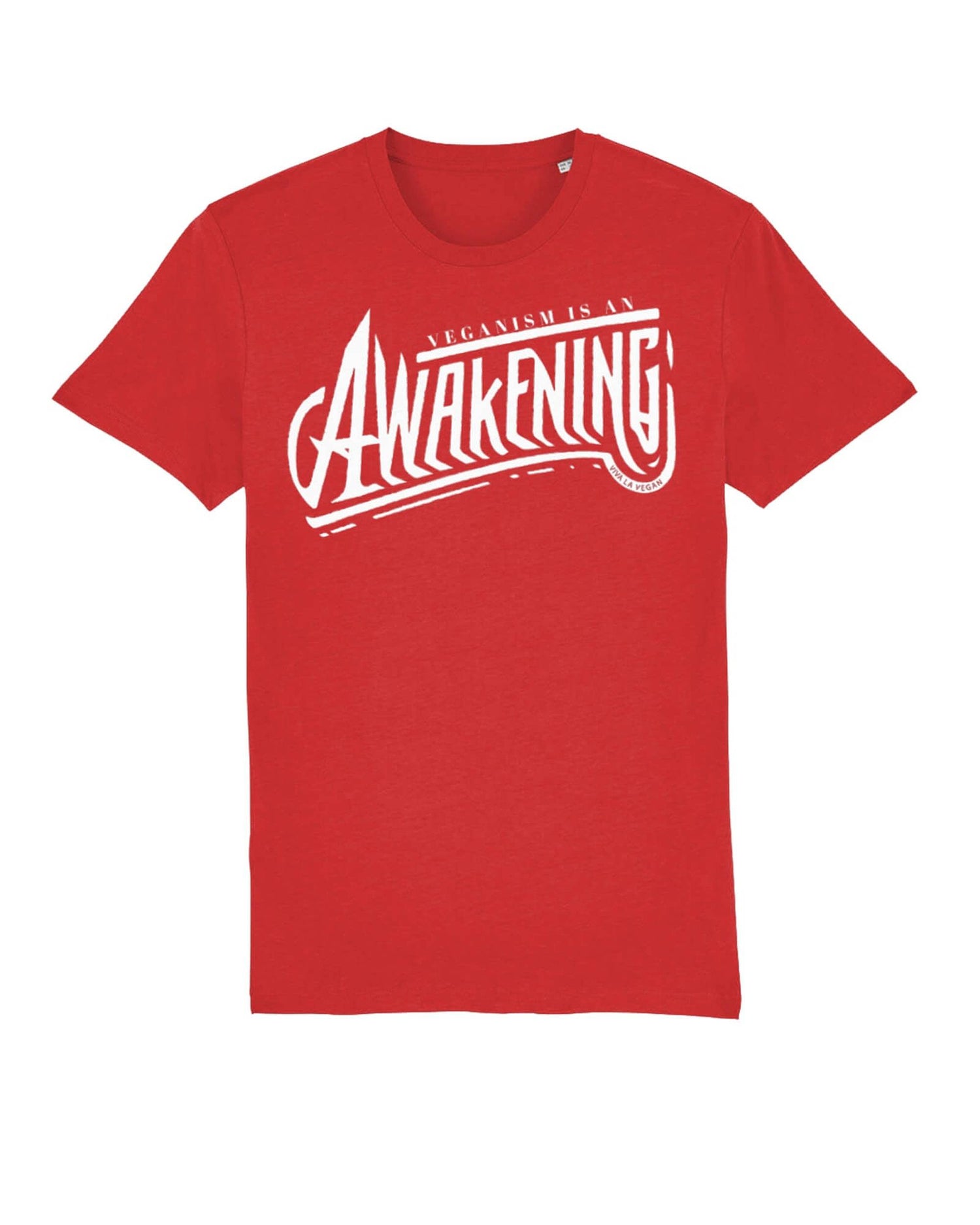 Unisex Tshirt : Veganism is an Awakening (10 fresh colours)