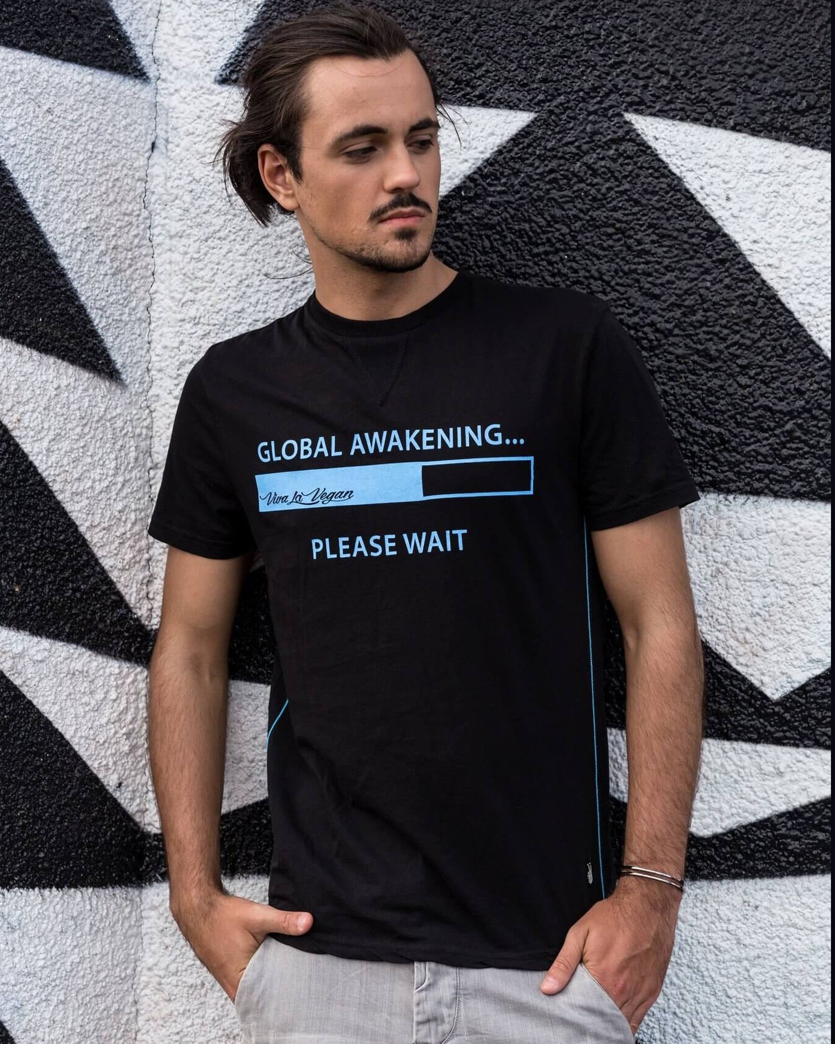 Unisex Vegan Tshirt : Global Awakening