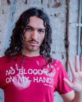 no blood on my hands t shirts