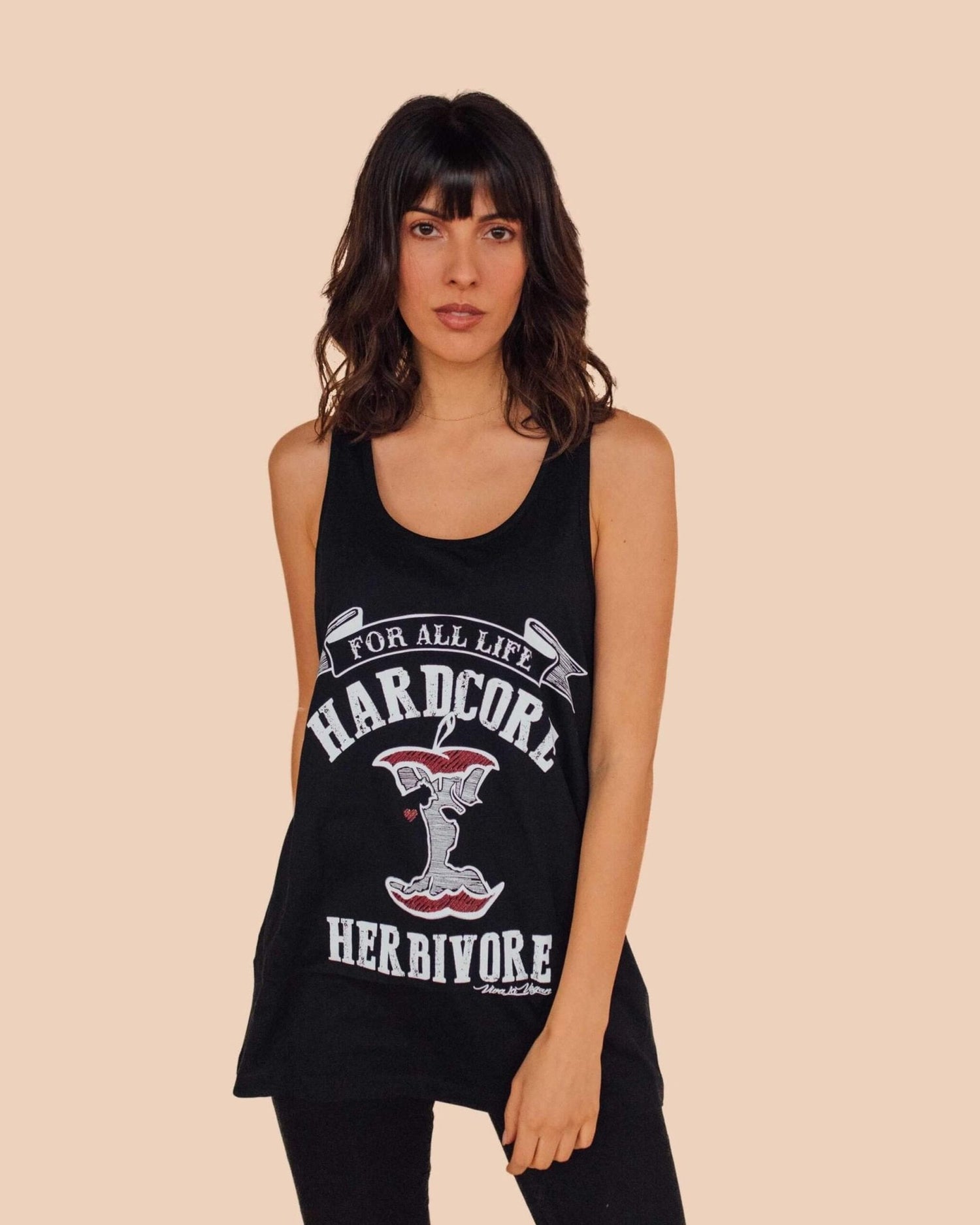 hardcore herbivore black front