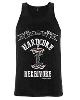 Unisex Vest : Hardcore Herbivore