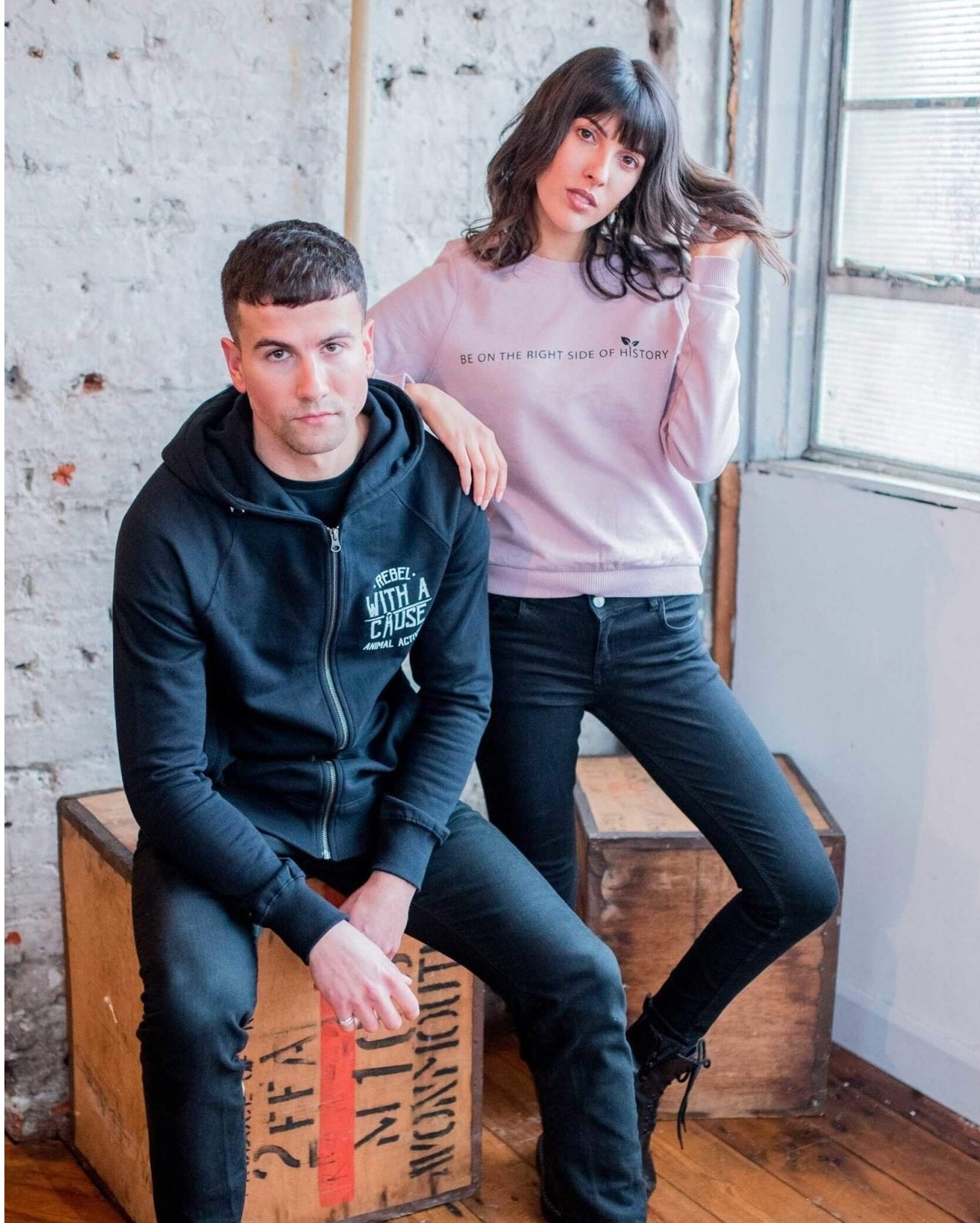 be on the right side of history sweatshirt