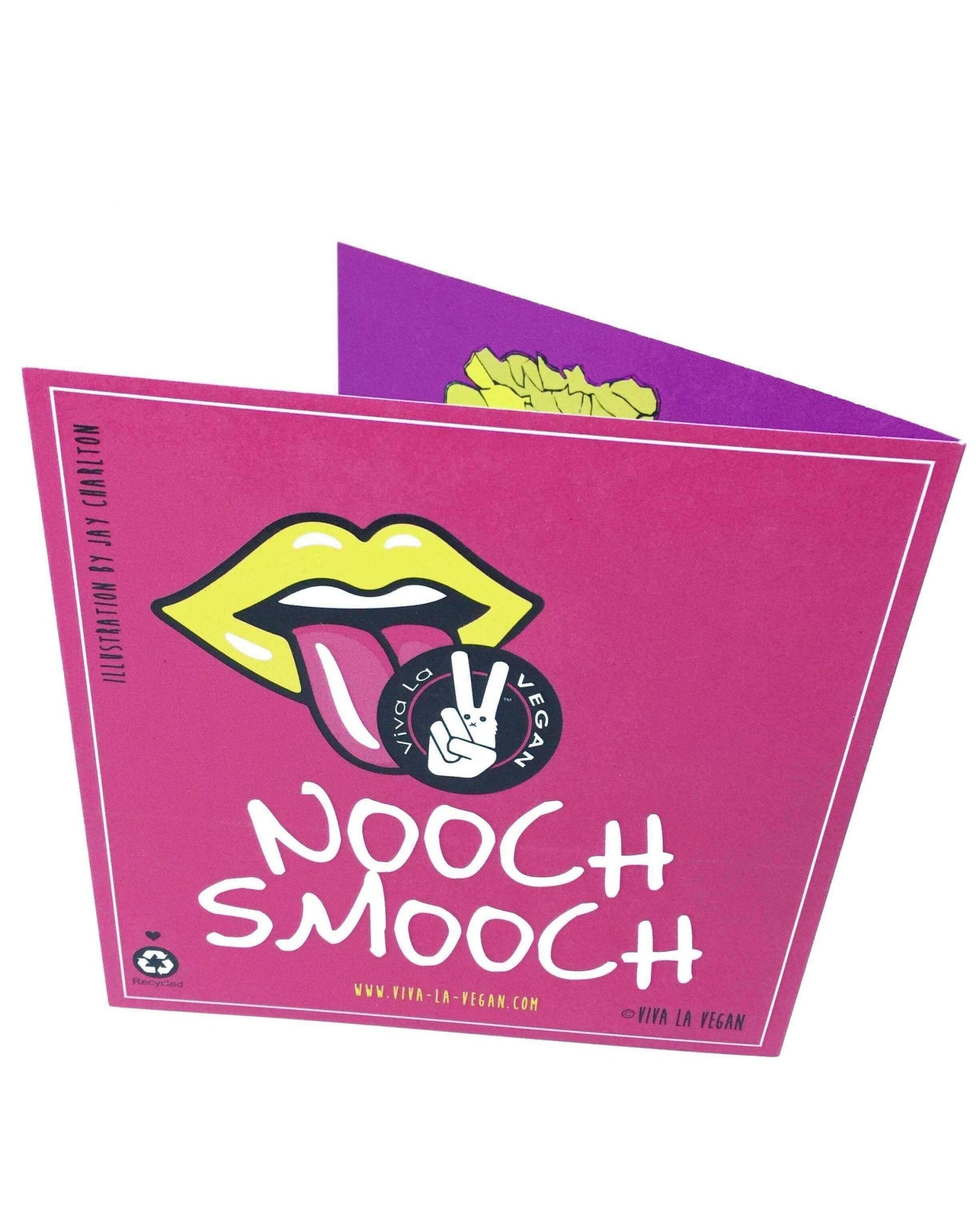 Valentines Greetings Card: Love You More Than Nooch