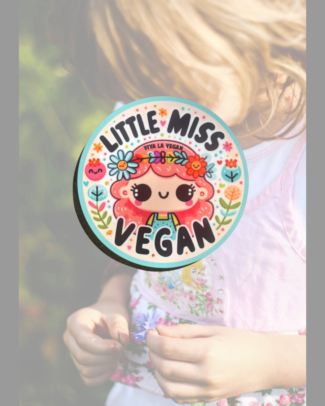 Vegan Coaster: Little Miss Vegan