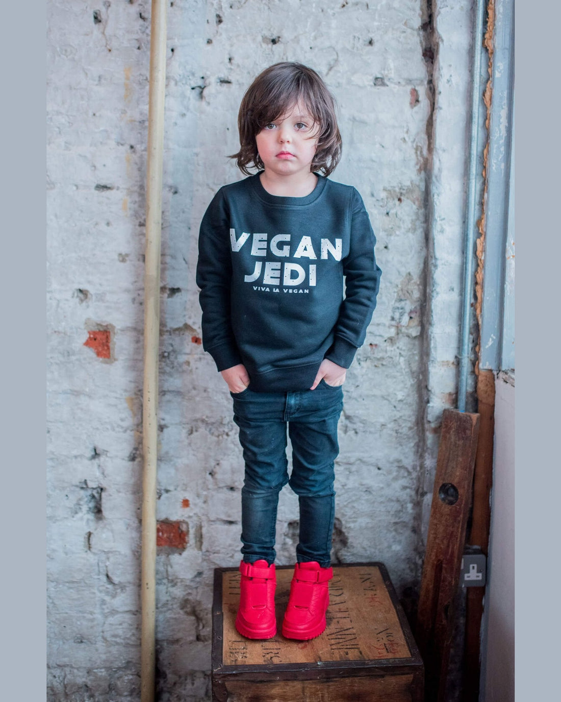 Vegan Jedi crew neck sweatshirt