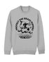 Flat lay unisex sweatshirt with crew neck, inset sleeves , torso print &