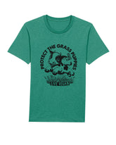 Flat lay unisex tshirt with crew neck, inset sleeves , torso print &