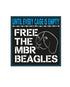 Free The MBR Beagles. Until Every Cage Is Open Vinyl Sticker