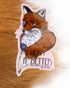 I wear it better anti fur vinyl sticker by eco ethical brand Viva La Vegan