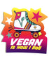 This is How I roll - Vegan Vinyl sticker by Viva La Vegan