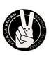 Vinyl Vegan Sticker - VLV Animal Activist