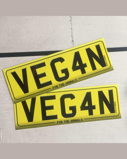Window Sticker- VEG4N 15 x 5 cm