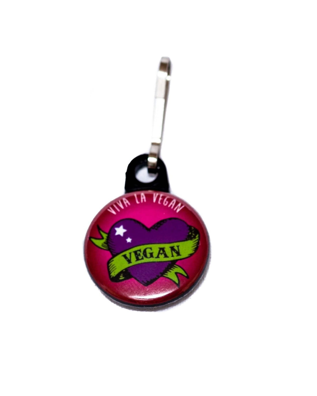 Zip Pull : Vegan Heart